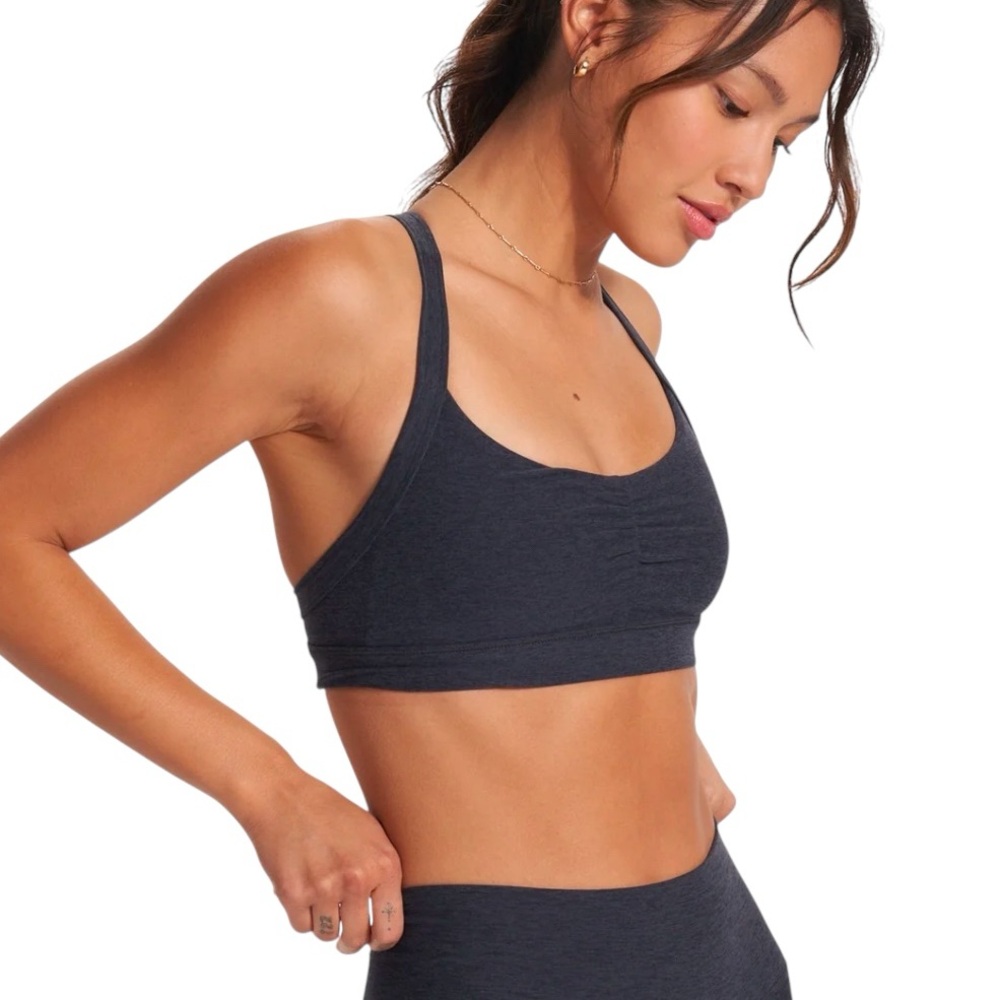 Vuori Navy Blue Sports Bra